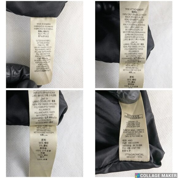 Authentic Burberry Nova Check Black/Gray Manor Crossbody Bag Made in Romania - Picture 7 of 11